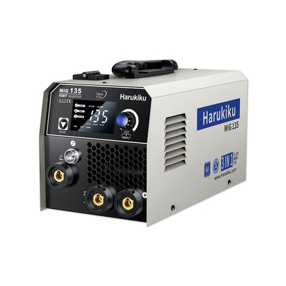 Lasapparaat – MIG-lasapparaat – TIG-lasapparaat – Elektrode lasmachine – 3-in-1 Lasser – Gasloos Flux Core – 130A Sterk – AI Lassistent