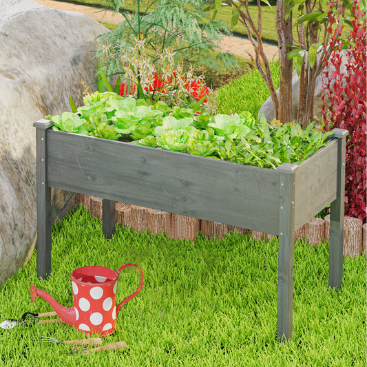 Kweekkas – Tuinkas – Mini Kas – Moestuinbak – Verhoogd Tuinbed – Houten Frame – Transparante Waterafstotende Hoes – Roll-up Ritssluiting – Compact en Mobiel