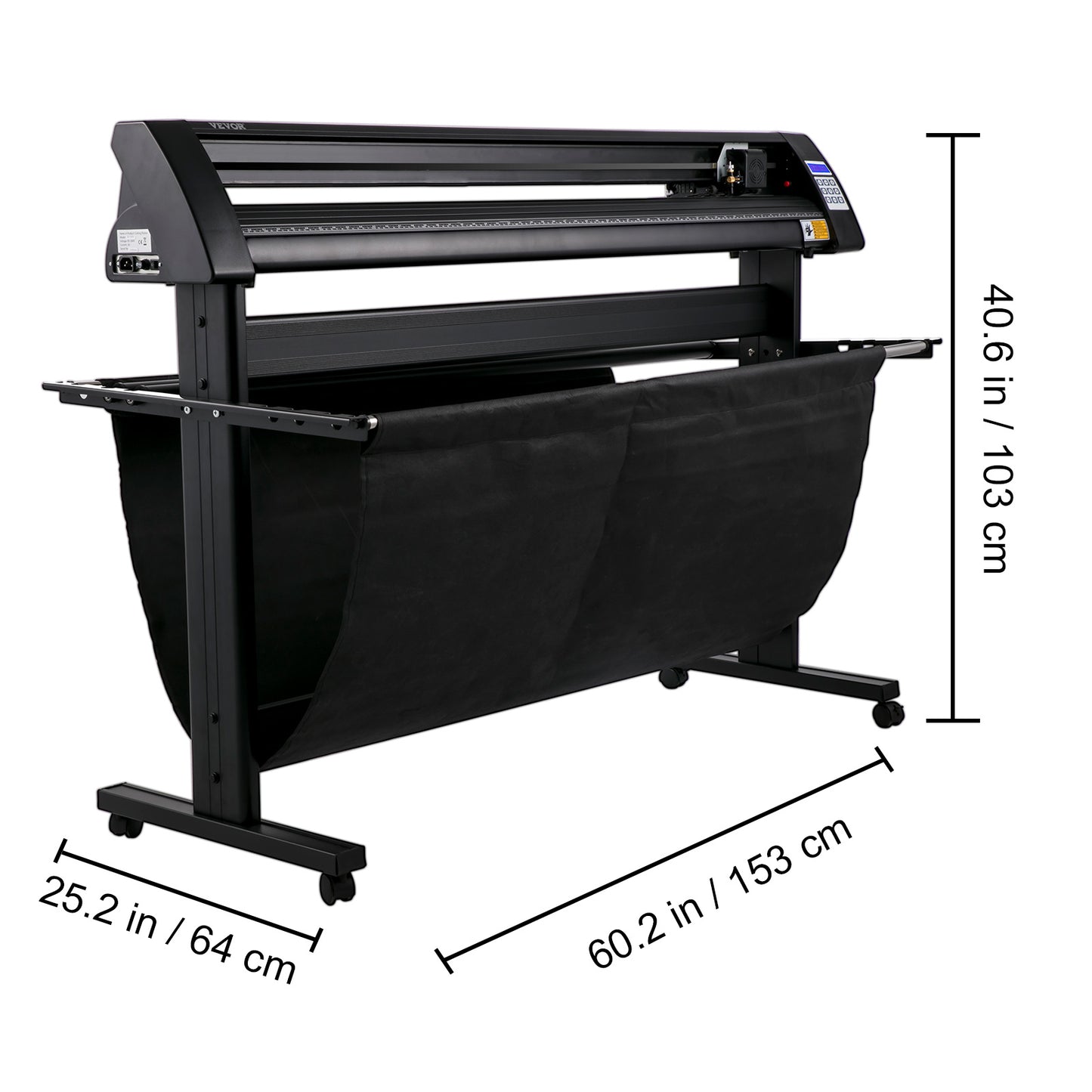 Snijplotter – Vinyl Cutter – Vinyl Plotter – Plotter Cutter – Vinyl Snijmachine – Rood Lichtgeleiding – Snijbreedte 135 cm