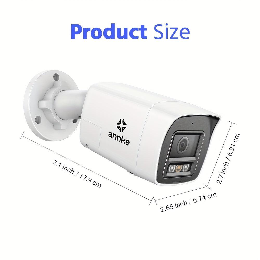 Beveiligingscamera Set – Buitenbeveiliging Cameras – Toezicht Camera’s – Surveillance Camera’s – Bewakingscamera Set – 4 Stuks – 3K Resolutie Met AI Detectie – Kleurennachtzicht Met Tweezijdige Audio
