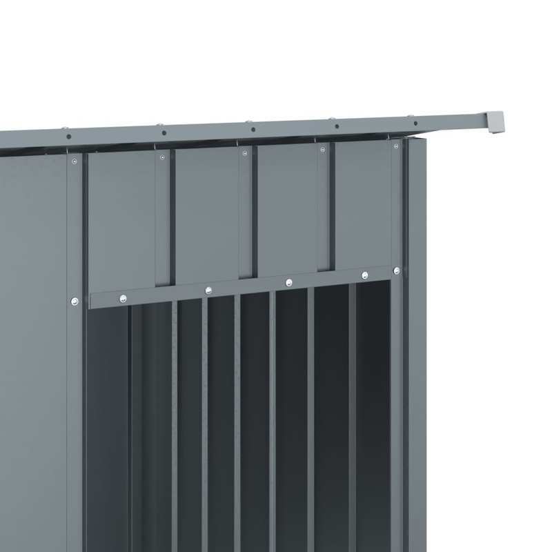 Dierenverblijf – Dierenhok – Kippenhok – Knaagdierkooi – Dierenkooi – Anthraciet – Stevig Kunststof – Goede Ventilatie