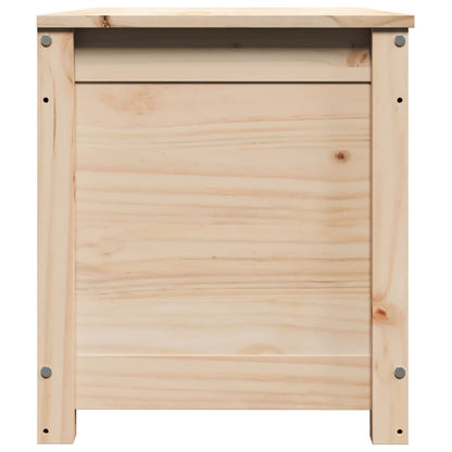 Opbergbox – Opbergdoos – Opbergkist – Houten Box – Opbergbak – Massief Dennenhout – Compacte Afmetingen 80x40x45,5 cm – Stevig & Duurzaam Design