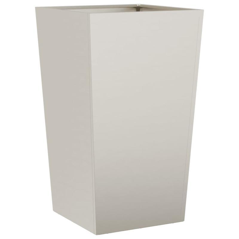 Plantenrek – Plantenstandaard – Bloemenrek – Plantentafel – Plantenzuil – Cortenstaal – Set Van 2 – 45x45x75 cm – Weerbestendig – Duurzaam