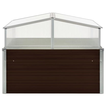 Kweekkas – Tuinkas – Broeikas – Moestuinkas – Plantenkas – 100x100x85 cm – Gegalvaniseerd Staal – Roestvast & Stevig