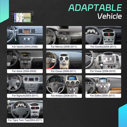 Android Autoradio – Multimedia Speler – Navigatiesysteem – Double Din Radio – Carplay Headunit – 10,1 Inch Touchscreen – Android 15.0 Met Draadloos CarPlay En GPS – Met Microfoon En Achteruitrijcamera