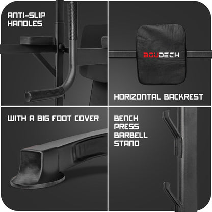 Multifunctioneel Fitnessstation – Fitnessbank – Krachtstation – Trainingsapparaat – Home Gym – Verstelbare Trainingsbank – Duurzame Stalen Constructie – Ruimtebesparend Design