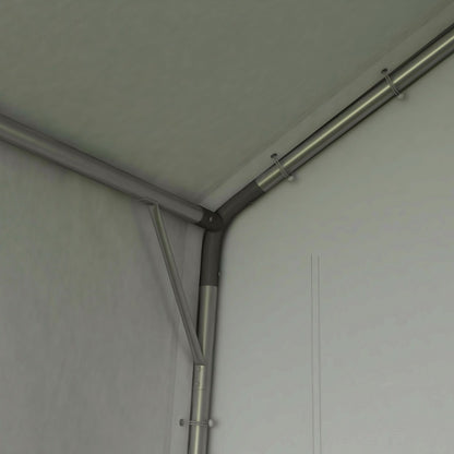 Garage Tent Opslag – Schuur Tent – Motorstalling – Tuinberging – Carport Tent – Waterdicht – UV Bescherming – 2.1x3.6x2.35m – Stevige Stalen Frame