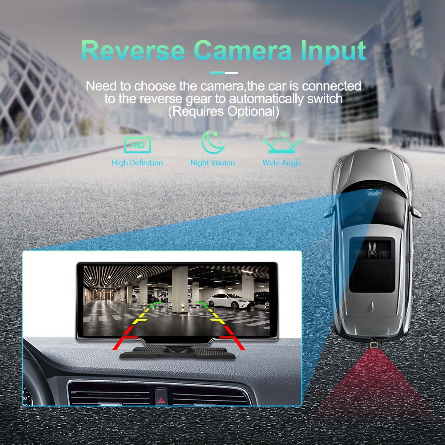 Android Autoradio – Multimedia Systeem – Carplay – Android Auto – Navigatie – 10,26 Inch Touchscreen – 8-Core Processor – Draadloze Verbinding