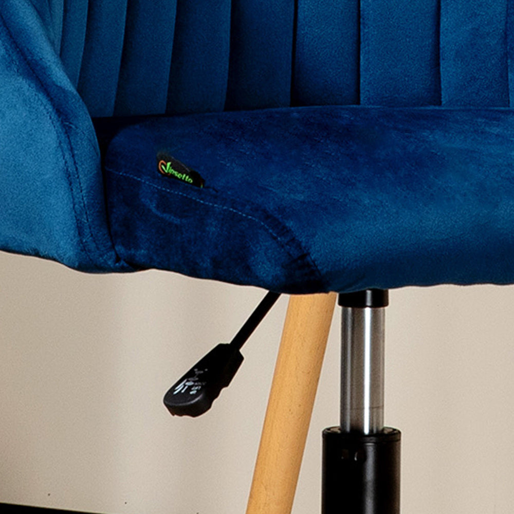 Bureaustoel – Draaistoel – Kantoorstoel – Werkstoel – Bureaustoelen voor Volwassenen – Ergonomisch Design – Hoogte Verstelbaar – Met Stevig Metalen Frame – Comfortabele Zitting