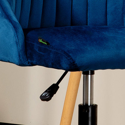 Bureaustoel – Draaistoel – Kantoorstoel – Werkstoel – Bureaustoelen voor Volwassenen – Ergonomisch Design – Hoogte Verstelbaar – Met Stevig Metalen Frame – Comfortabele Zitting