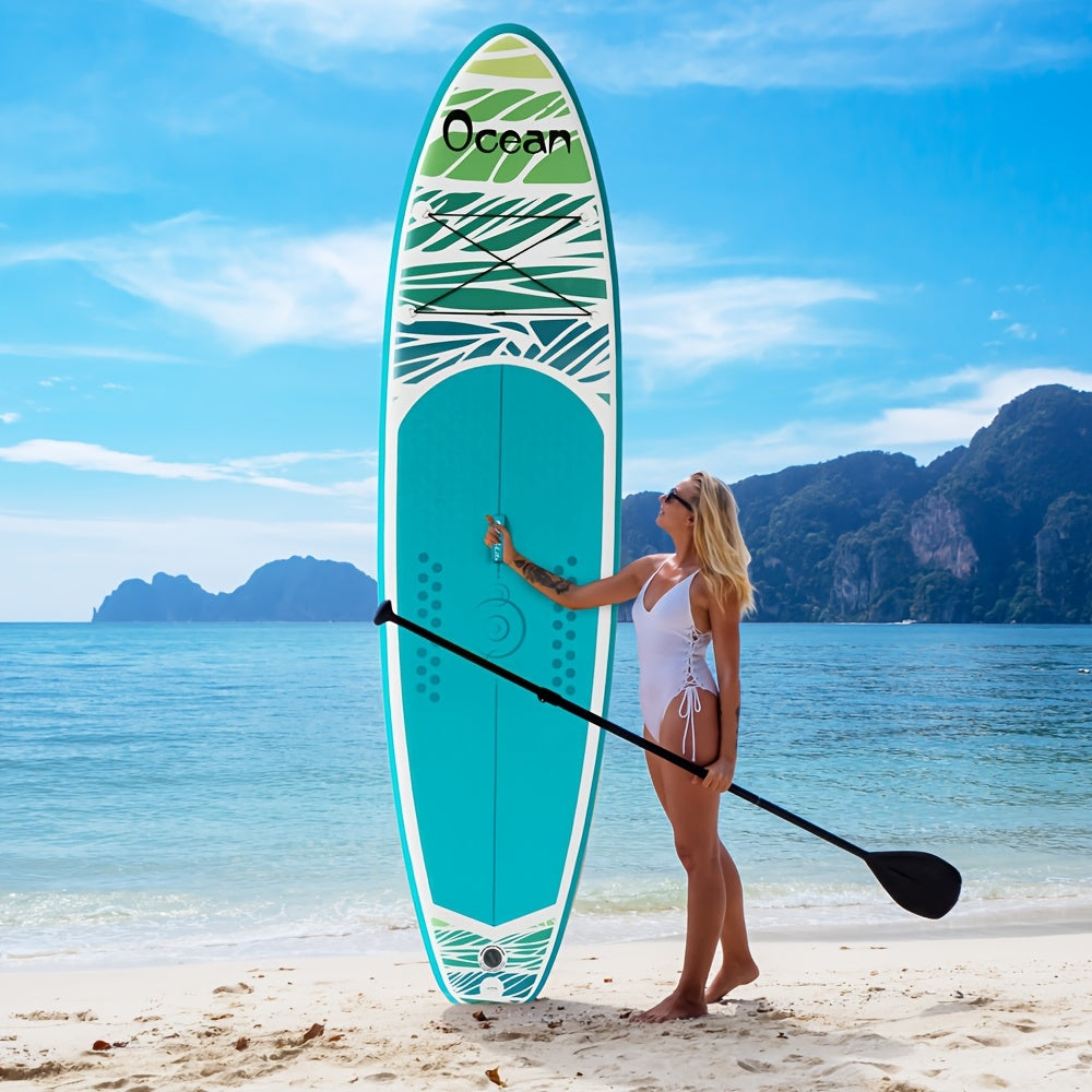 Paddleboard – SUP Board – Stand-Up Paddleboard – Suppen – Inflatable Board – Blauw – Duurzaam PVC – Geschikt Voor Beginners & Gevorderden