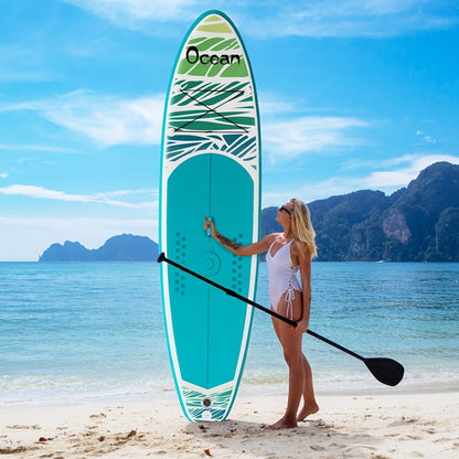 Paddleboard – SUP Board – Stand-Up Paddleboard – Suppen – Inflatable Board – Blauw – Duurzaam PVC – Geschikt Voor Beginners & Gevorderden