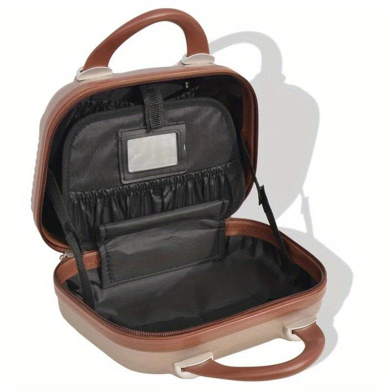 Kofferset – Reiskoffer – Trolley – Bagage – Hardcase – 4-delig – ABS + PC Materiaal – 360° Spinnerwielen – Champagne