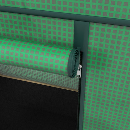 Kweekkas – Verhoogd Plantenbed – Tuinkas – Foliekas – Hobbykas – 86x60x165 cm – Duurzaam Vurenhout – Inclusief Beschermkap en Ventilatieramen