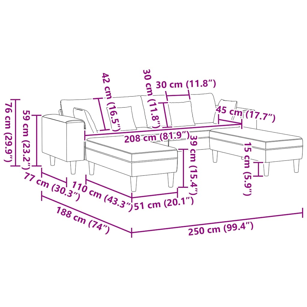 Velvet Bank – Fluwelen Sofa – Zitbank – Bankstel – Woonkamerbank – Zwart – Stevig Houten Frame – Comfortabele Foamvulling