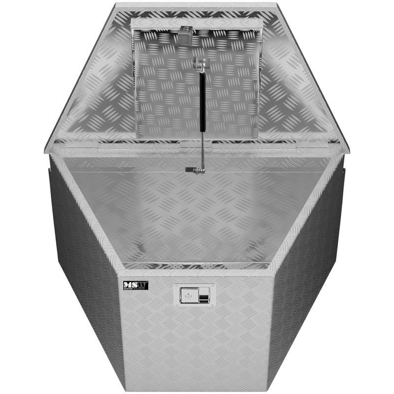 Aluminium Transportbox – Gereedschapskist – Opbergbox – Werkplaatskist – Transportkist – Sleutelslot – 150 Liter – Lichtgewicht & Duurzaam
