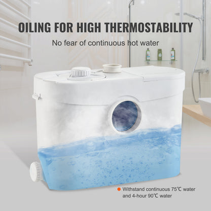 Afvalwaterpomp – Sewage Pomp – Toiletpomp – Dompelpomp – Schredderpomp – 700W Koperen Motor – 3 Inlaten Met Terugslagklep