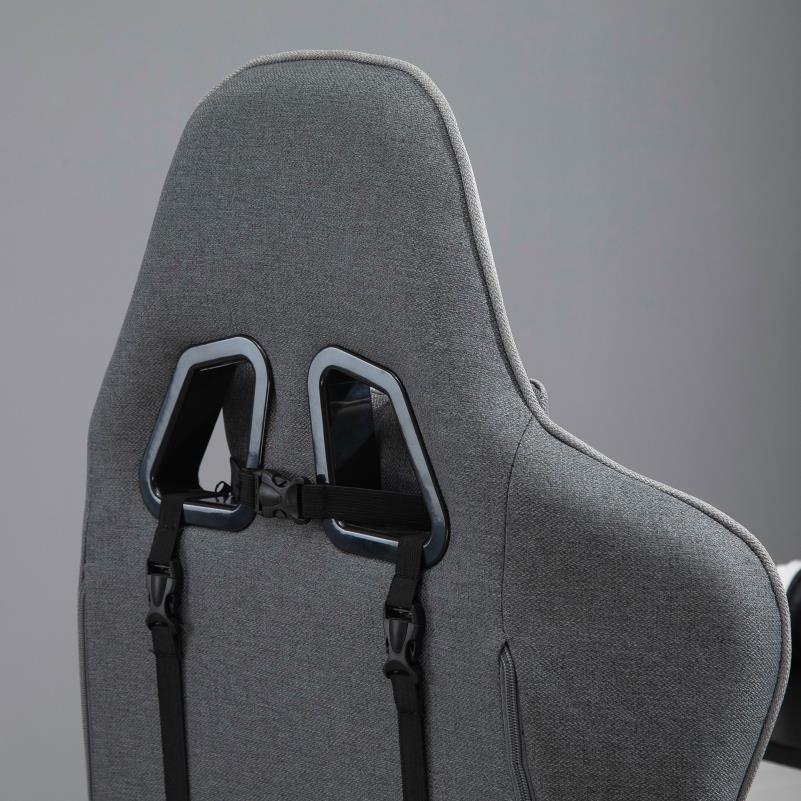 Bureaustoel – Ergonomische Stoel – Office Chair – Draaistoel – Kantoorkruk – Verstelbare Armleuningen – Verwijderbare Lendensteun – Schommelfunctie – Duurzaam Kunststof Frame – Comfortabel Zitten