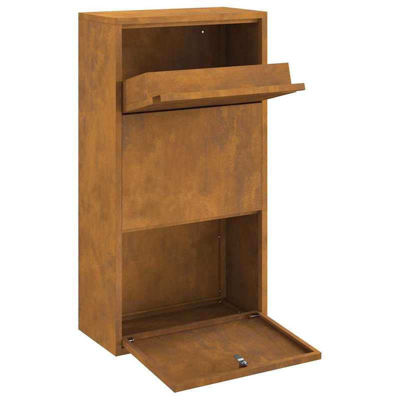 Extra Grote Pakketbrievenbus – Pakketbox – Parcel Box – Postbus – Pakketbus – Gegalvaniseerd Staal – Veilig Slot Met Memoryfunctie