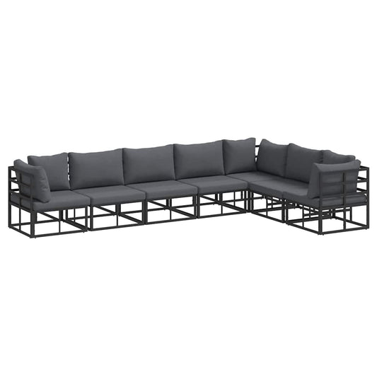 Tuinset – Loungeset – Buitenmeubilair – Tuinmeubelen – Terrasset – Aluminium Frame – Weerbestendige Kussens