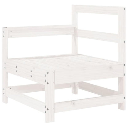 Loungebank – 3-Zits Bank – Loungeset – Tuinbank – Buitenbank – Houten Frame – Comfortabele Katoenen Kussens