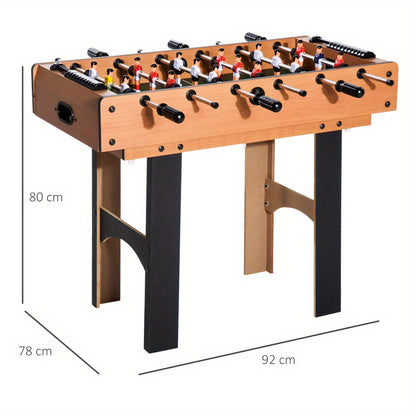Speeltafel – Speltafel – Activiteitentafel – Kindertafel – Bouwtafel – 4-in-1 Multifunctioneel – Compact Formaat – Stabiel Metalen Frame – Natuurlijke Houten Speeloppervlak