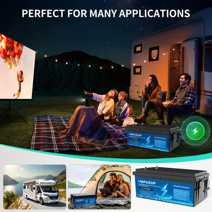 LiFePO4 Accu – Lithium Batterij – Zonne-energie Accu – Camper Accu – Deep Cycle Accu – 48V 100Ah Capaciteit – 15000+ Levensduur Cycli