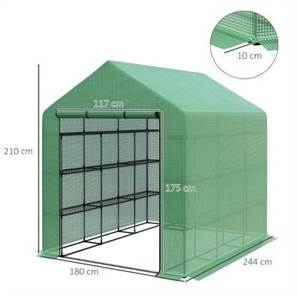 Penhouder – Pennenhouder – Potlodenbakje – Bureau Organizer – Schrijfwarendoosje – Groen – Metaal – Compact & Duurzaam