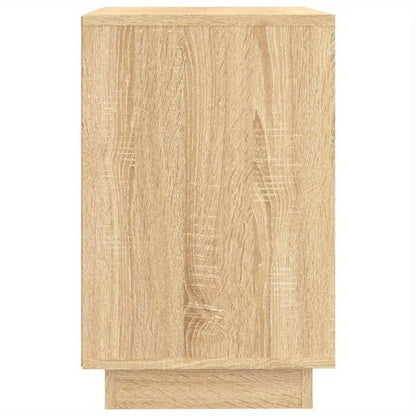 Sideboard – Dressoir – Opbergkast – Wandmeubel – Braun – Sonoma Eikenhoutlook – Stevig Houtmateriaal – Compact Formaat 102x35x55 cm