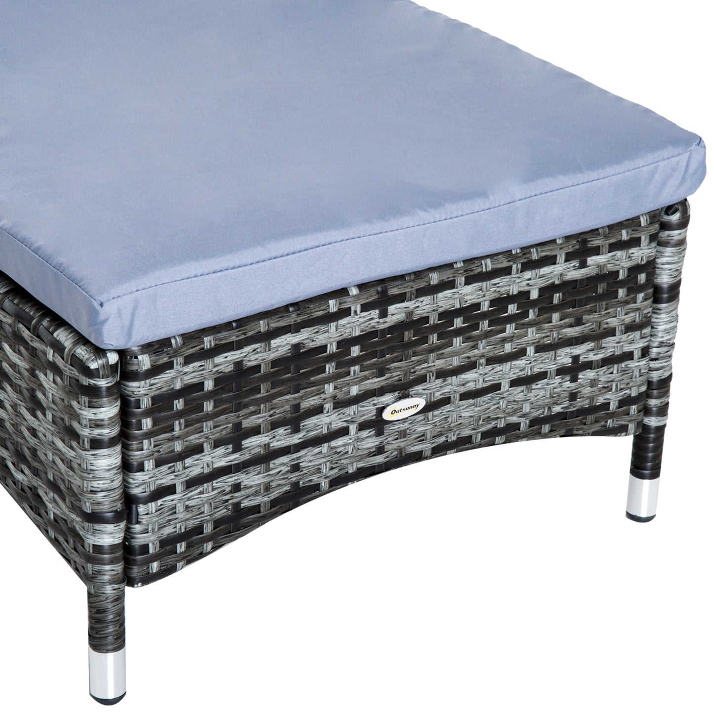 Tuinset Ligbedden – Zonnebedden – Loungestoelen – Ligstoelen – Ligbanken – Verstelbare Rugleuning – UV-bestendig Resin