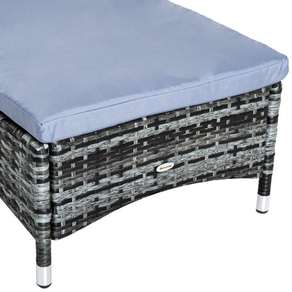 Tuinset Ligbedden – Zonnebedden – Loungestoelen – Ligstoelen – Ligbanken – Verstelbare Rugleuning – UV-bestendig Resin