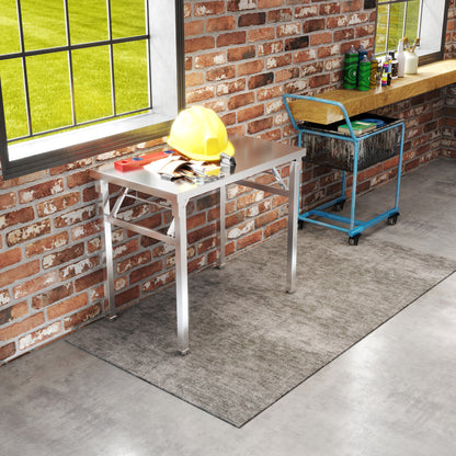 Stainless Steel Workbench Foldable Kitchen Workbench 60x100cm/60x120cm/70x120cm Stainless Steel Workbench Kitchen Workbench with Maximum Load Capacity of 300kg,  Compact Design, Rustresistant Material, Utility Workbench, Mult