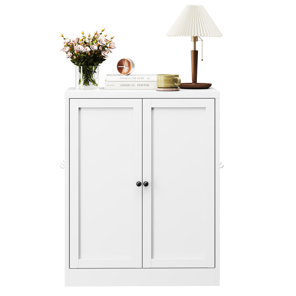 Modern White Metal Kitchen with Adjustable Shelves - Heavy-Duty Freestanding Shelving Unit, Space-Saving Vertical Design, Easy Assembly (Some Parts >5 Components), Non-Wood for Small Kitchens & Apartments)