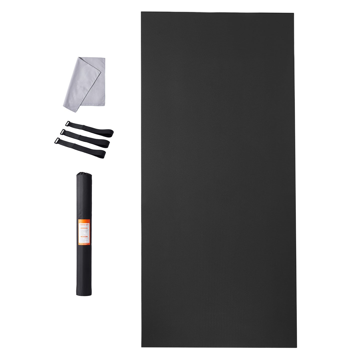 Fitnessmat – Yogamat – Pilatesmat – Workoutmat – Trainmat – Extra Groot 12x6ft – Antislip PVC 7mm Dikte