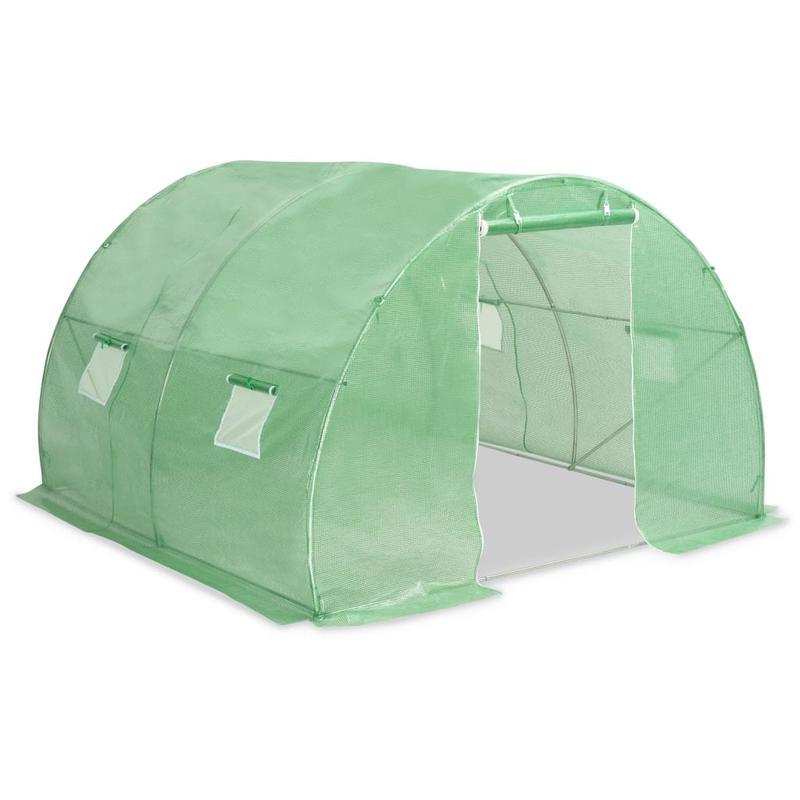 Kweekkas – Tuinkas – Broeikas – Plantenkas – Serre – 9 m² Oppervlakte – Stevig Weerbestendig Materiaal – Ruime 2 Meter Hoogte