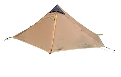 Tent – Kampeertent – Trekkingtent – 3-seizoenen tent – Lichtgewicht tent – Ruime binnenafmetingen – Duurzaam nylon en PVC frame