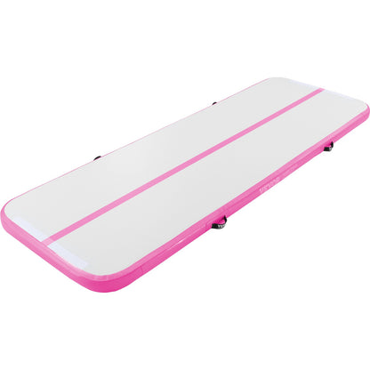 Air Track Set – Opblaasbare Gymmat – Turnmat – Trainingsmat – Gymnastiekmat – 2-delige Set – PVC Materiaal – Inclusief Elektrische Pomp