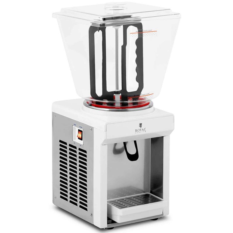 Sapkoeler – Koeldispenser – Drankenkoeler – Mixer – Taptank – 25 Liter Inhoud – Energiezuinige Koeling 240W
