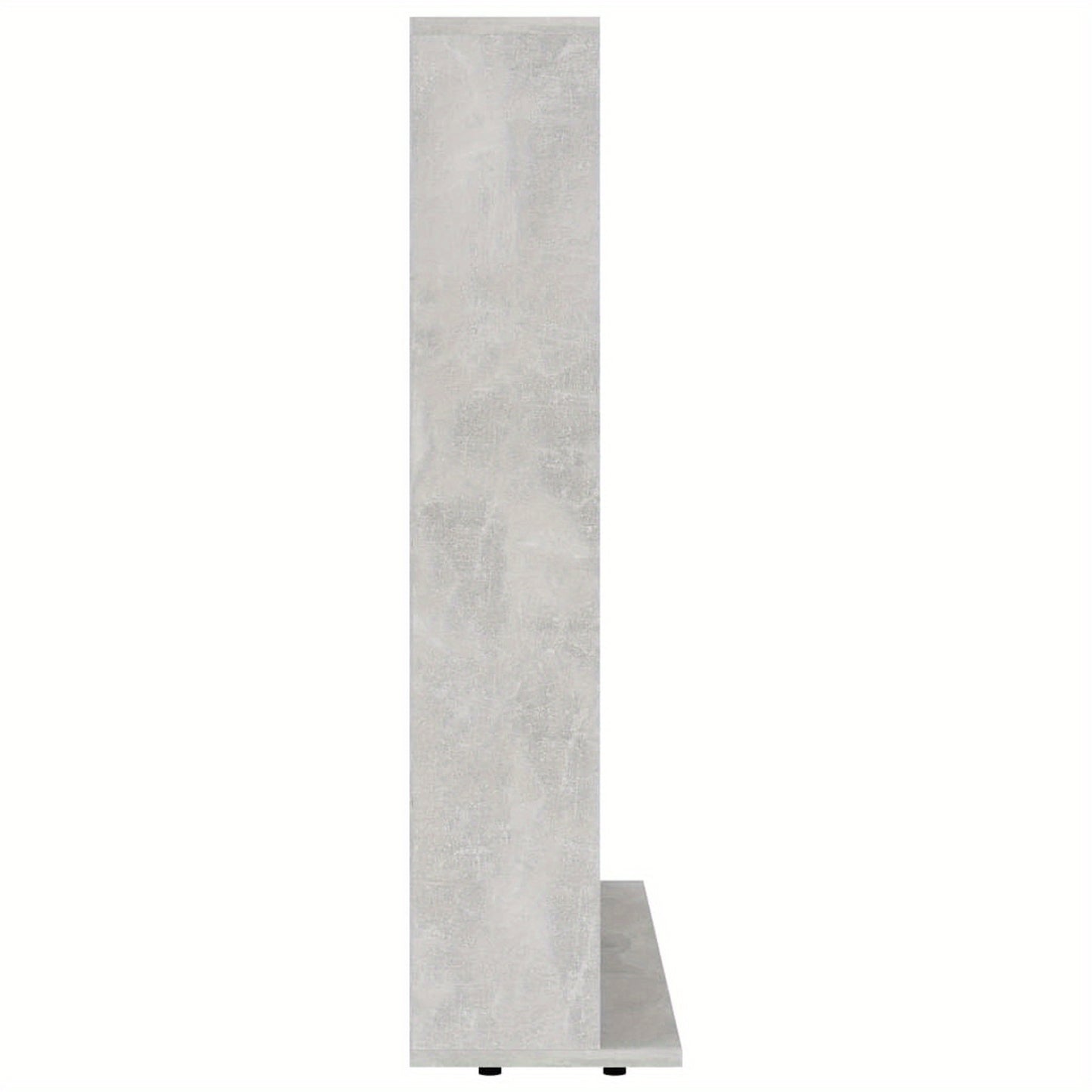 cd kast – cd meubel – cd opbergkast – cd rek – media kast – betonlook afwerking – 102x23x89,5 cm – duurzaam plaatmateriaal