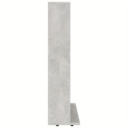 cd kast – cd meubel – cd opbergkast – cd rek – media kast – betonlook afwerking – 102x23x89,5 cm – duurzaam plaatmateriaal
