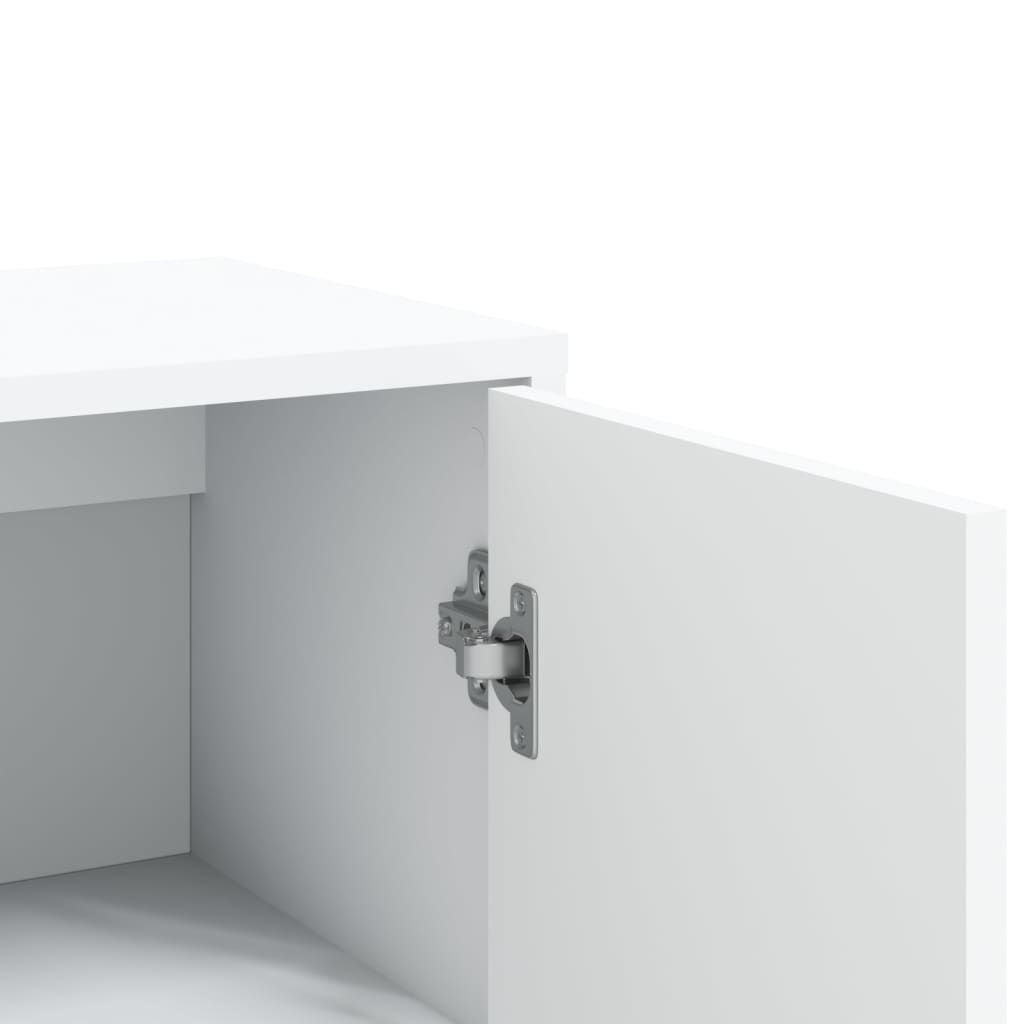 Dressoir – Ladekast – Opbergkast – Woonkamerkast – Kast – Beton Grijs – Robuust Materiaal – Veel Opbergruimte