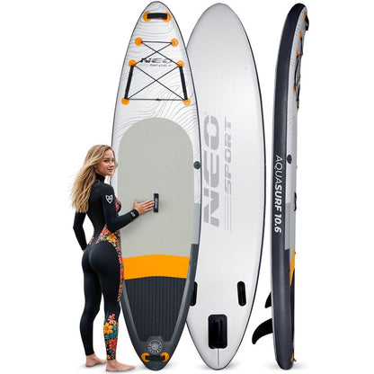 SUP Board – Paddle Board – Stand Up Paddle – Opblaasbaar – Watersport – 320x84x15 cm – Drop Stitch Light Technologie