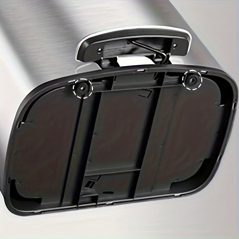 Keukenprullenbak – Afvalbak – Vuilnisbak – Pedaalbak – Afvalcontainer – Silvery – 50 Liter Capaciteit – Soft-Close Deksel Met Binnenemmer