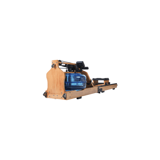 Foldable Wooden Rowing Machine with Water Resistance – Durable, Compact And Adjustable Intensity
