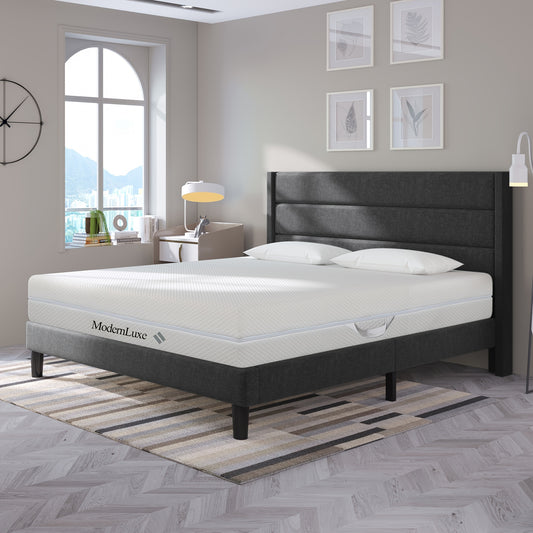 140x200cm 7-Zone Comfort Mattress with Ergonomic Support, 20cm Height, H3/H2 Spinal Alignment, Motion Isolation & Edge Support - Twin/Full/Queen/King Size Bed, Zipper & Handle System, No Power Required, Durable Non- Fabric, I