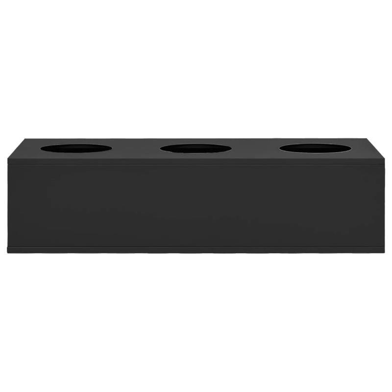 Bloembak – Plantenbak – Plantenbakje – Bloempot – Tuinbak – Stalen Bak – Antraciet – 90x40x23 cm – Duurzaam & Strak Design