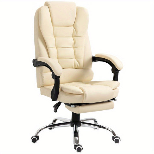 Bureaustoel – Werkstoel – Computertoel – Deskchair – Kantoorfauteuil – Verstelbare Hoogte – Ergonomisch Met Voetsteun