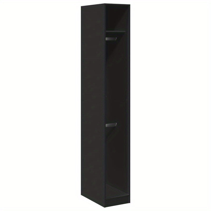 Wardrobe 30X50X200 Cm Treated Wood Black
