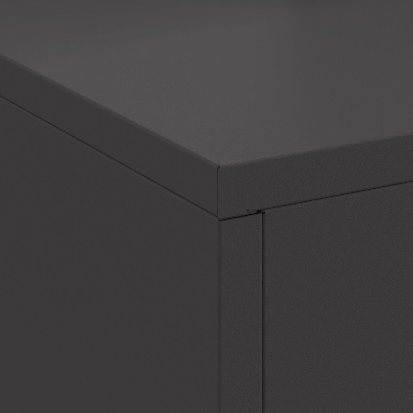 Vuurschaal – Vuurkorf – Tuinhaard – Buitenhaard – Terrashaard – Zwart Staal – Rechthoekig Design – 60x40x96 cm – Efficiënte Ventilatie – Opbergruimte