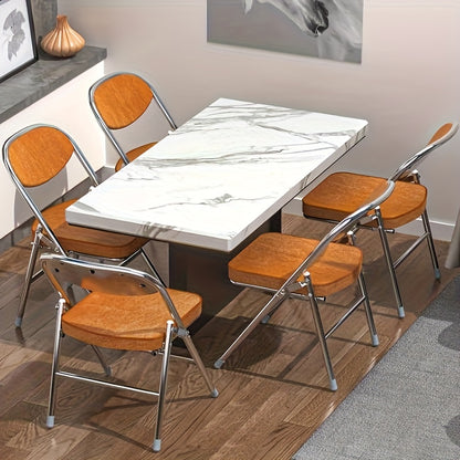 Eetkamerstoel – Stoel – Kuipstoel – Vergaderstoel – Kantinestoel – Set Van 4 Corduroy Stoelen – Stapelbaar – Geen Montage